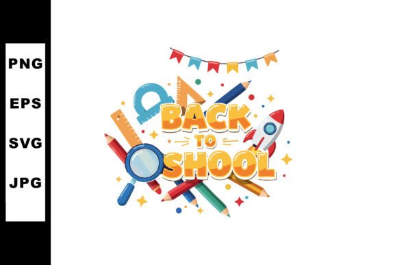 Back to School Education Supplies and St Graphics