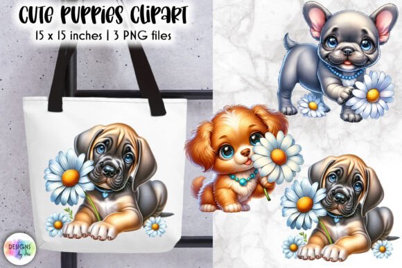 Dog Lover Clipart, Cute Puppy PNG