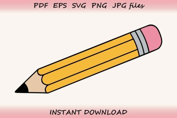 Pencil SVG – School Design