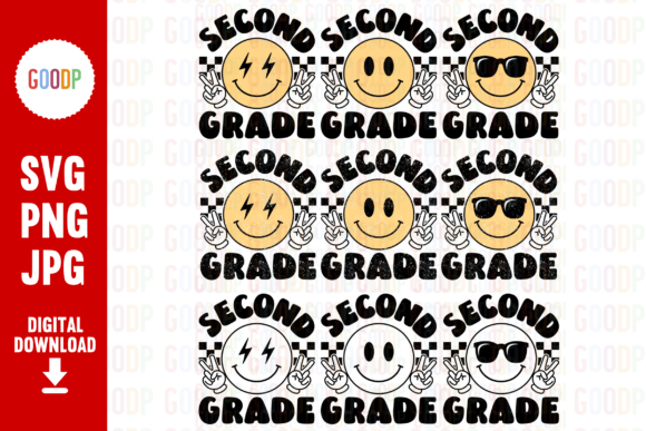 Second Grade Png: Graphics for Back-to-School Creations